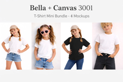 Kids Bella Canvas Mockup Bundle 