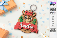 Kids Birthday Souvenir Laser Cut|Cute Animals|Kids Name Tags Product Image 1