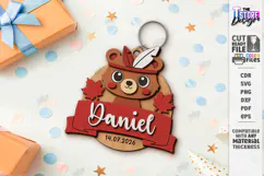 Kids Birthday Souvenir Laser Cut|Cute Animals|Kids Name Tags Product Image 1