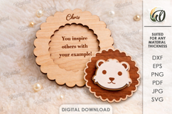 Kids Cards Bundle Laser Cut. Personalized Gift Card SVG Product Image 13