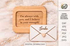 Kids Cards Bundle Laser Cut. Personalized Gift Card SVG Product Image 6