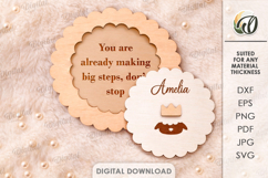 Kids Cards Bundle Laser Cut. Personalized Gift Card SVG Product Image 12