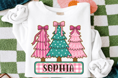 Kids Christmas Name Png, Christmas Monogram Png Product Image 2
