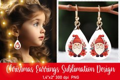 Kids Design Earrings Sublimation|PNG Product Image 1