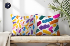 Seamless Kids Crayon Scribble Pattern Digital Paper Product Image 2