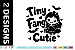 One-color Halloween cut files for making girls’ shirts and baby clothing