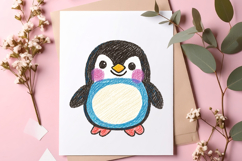 Kids Hand Drawn Crayon Clipart Product Image 2