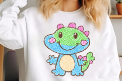 Kids Hand Drawn Crayon Clipart Product Image 3