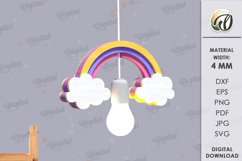 Kids hanging light shade Bundle Laser Cut. Kids room decor Product Image 5