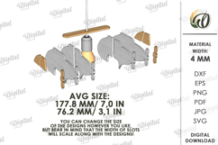 Kids hanging light shade Bundle Laser Cut. Kids room decor Product Image 14