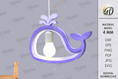 Kids hanging light shade Bundle Laser Cut. Kids room decor Product Image 19