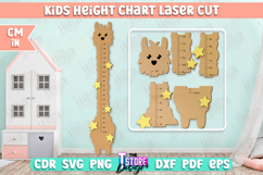 Kids Height Chart | Growth Chart | Nursery Décor |Wall Ruler Product Image 1