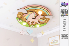 Kids Lamp Laser Cut Bundle | Animal Night Light | Nursery Product Image 10