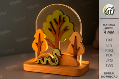 Kids Led Stands Bundle Laser Cut. Kids Room Stand Decor SVG Product Image 12