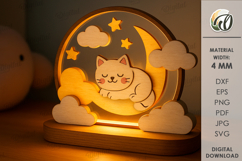 Kids Led Stands Bundle Laser Cut. Kids Room Stand Decor SVG Product Image 5