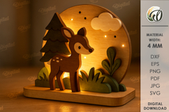 Kids Led Stands Bundle Laser Cut. Kids Room Stand Decor SVG Product Image 10