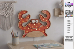 Kids Night Light Laser Cut | 3D Animal Lamp | Nursery Decor Product Image 1