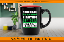 Child Fighting Cancer Liver Cancer Awareness SVG File Product Image 3