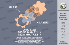 3D Kids Maze Laser Cut. Children&#039;s toy SVG. Flower SVG Product Image 2