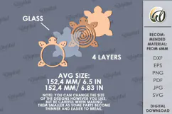 3D Kids Maze Laser Cut. Children's toy SVG. Turtle SVG Product Image 2