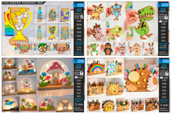 Kids Mega Bundle Laser Cut. Nursery Decor. New Born SVG. CNC Product Image 8