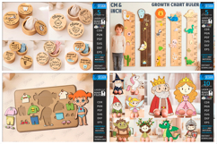 Kids Mega Bundle Laser Cut. Nursery Decor. New Born SVG. CNC Product Image 2