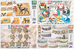 Kids Mega Bundle Laser Cut | Kids Laser | Nursery | Baby SVG Product Image 8