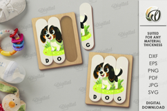 Kids montessori puzzle Bundle Laser Cut. Animal Puzzle SVG Product Image 8