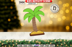 Kids Nativity Stand Laser Cut|Christmas Decor|Holidays SVG Product Image 1