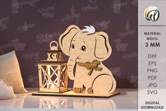 Kids Nignt Lanterns Bundle Laser Cut. Cute animas SVG Product Image 10