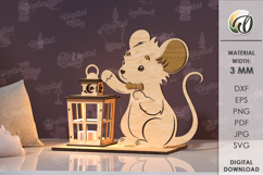 Kids Nignt Lanterns Bundle Laser Cut. Cute animas SVG Product Image 11