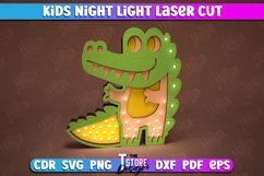 Kids Night Light Laser Cut Bundle, Led Table Lamp For Kids Product Image 12