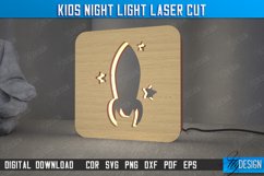 Kids Night Light Laser Cut Bundle | Wooden Led Table Lamps Product Image 7