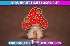 Kids Night Light Laser Cut Bundle, Led Table Lamp For Kids Product Image 8