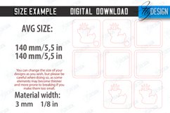 Kids Night Light Laser Cut Bundle | Wooden Led Table Lamps Product Image 2