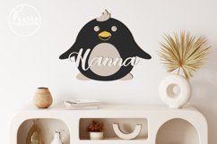 Kids Panel Animals Set Of 10 Signs Cut Design Custom Name Product Image 9