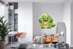 Kids Panel Animals Set Of 10 Signs Cut Design Custom Name Product Image 6