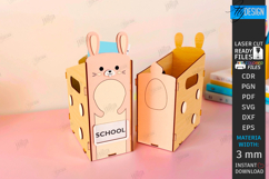 Kids Paper Storage Boxes Laser Cut Bundle|Book Trays|School Product Image 6