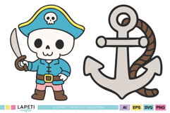 pirate birthday clipart for kids party decorations