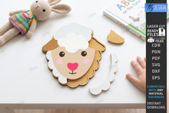 Montessori Kids Puzzles Laser Cut Bundle | Kids Laser | CNC Product Image 3