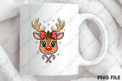 Kids Reindeer Christmas PNG Product Image 4
