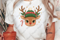 Kids Reindeer Christmas PNG Product Image 2