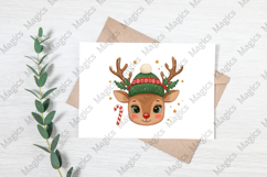 Kids Reindeer Christmas PNG Product Image 3