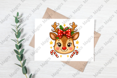 Kids Reindeer Christmas PNG Product Image 3