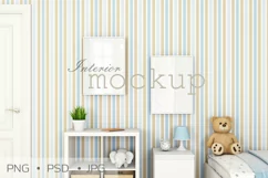 Kids frame mockup - 1637 |PSD, JPG, PNG Product Image 1
