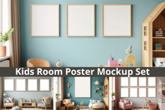 Kids Room Poster Mockup Bundle Product Image 2