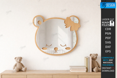 Kids Room Wall Mirror Laser Cut | Children's Room | Nursery Product Image 1