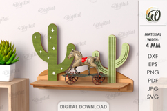 Kids Shelves Bundle Laser Cut. Kids Room Wall Decor SVG Product Image 2