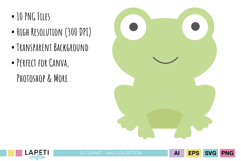 pastel spring icons for stickers and printables