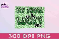 Kids St. Patrick's Day PNG, Shamrock Sublimation Design Product Image 2